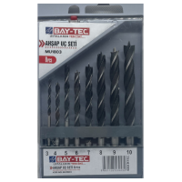 Bay-Tec Holzbohrerset 8 Teile 3/4/5/6/7/8/9/10 mm