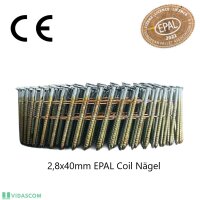 Akdeniz EPAL Coilnägel 2,8x40mm 9000 Stk. 16°...